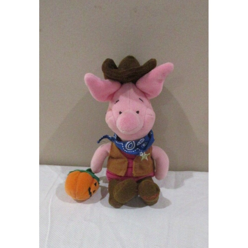 Halloween Piglet Sheriff Cowboy Trick or Treat 2000 Walt Disney Limited Edition